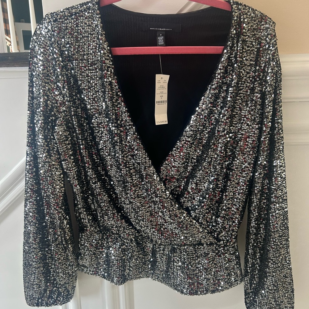 Sequin Blouse